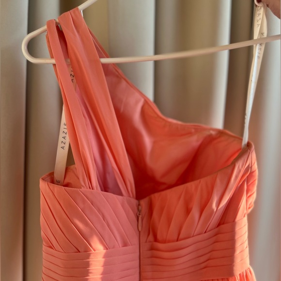 Azazie One Shoulder Dress - Picture 2 of 4